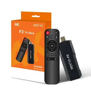 عصي التلفاز 1 جيجابايت 8 جيجابايت 1 وحدة أندرويد 2024 stb mx10 F2 TV Box Android 4k الاتحاد الأوروبي Android TV Stick